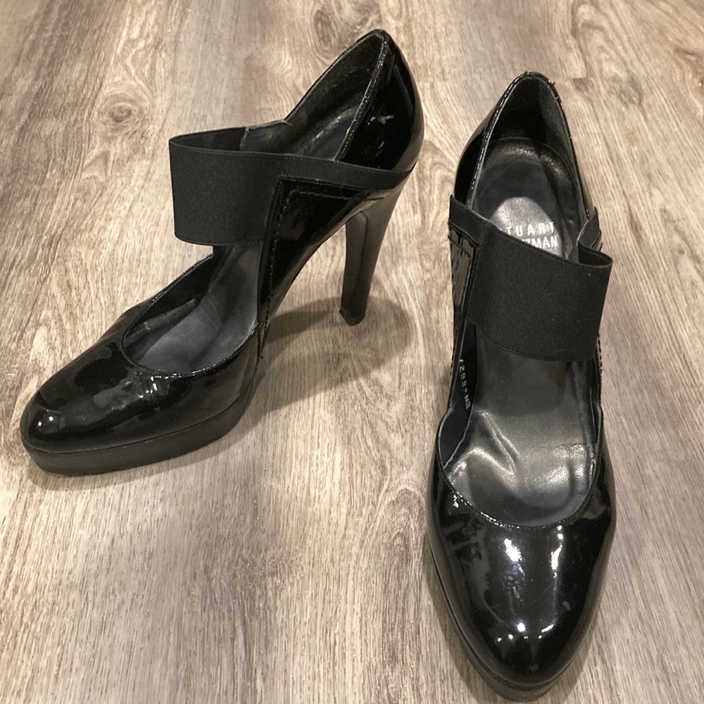 STUART WEITZMAN patent leather heels